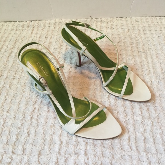 Iramo White Strappy Sandal Size 7 - Picture 4 of 8